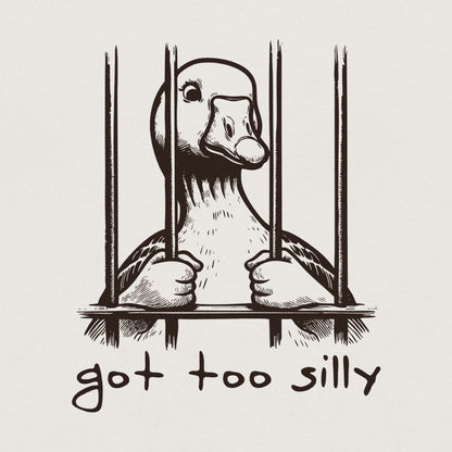 Silly Goose PNG, Goose png - 300 DPI Design for T-Shirt