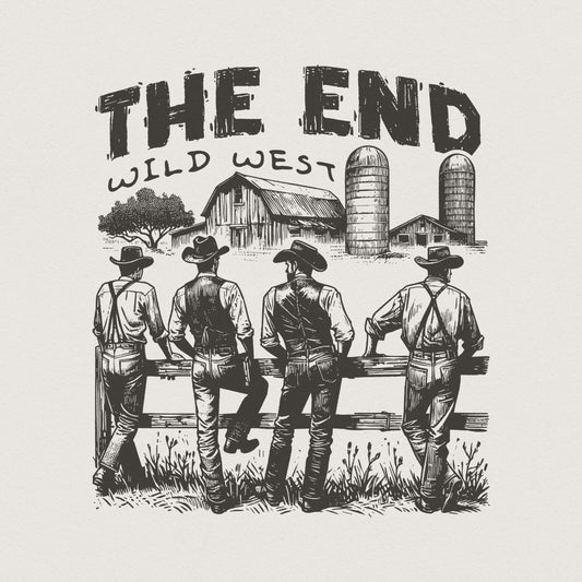 Western PNG Digital Download, Rodeo Cowboy png - 300 DPI Design for T-Shirt