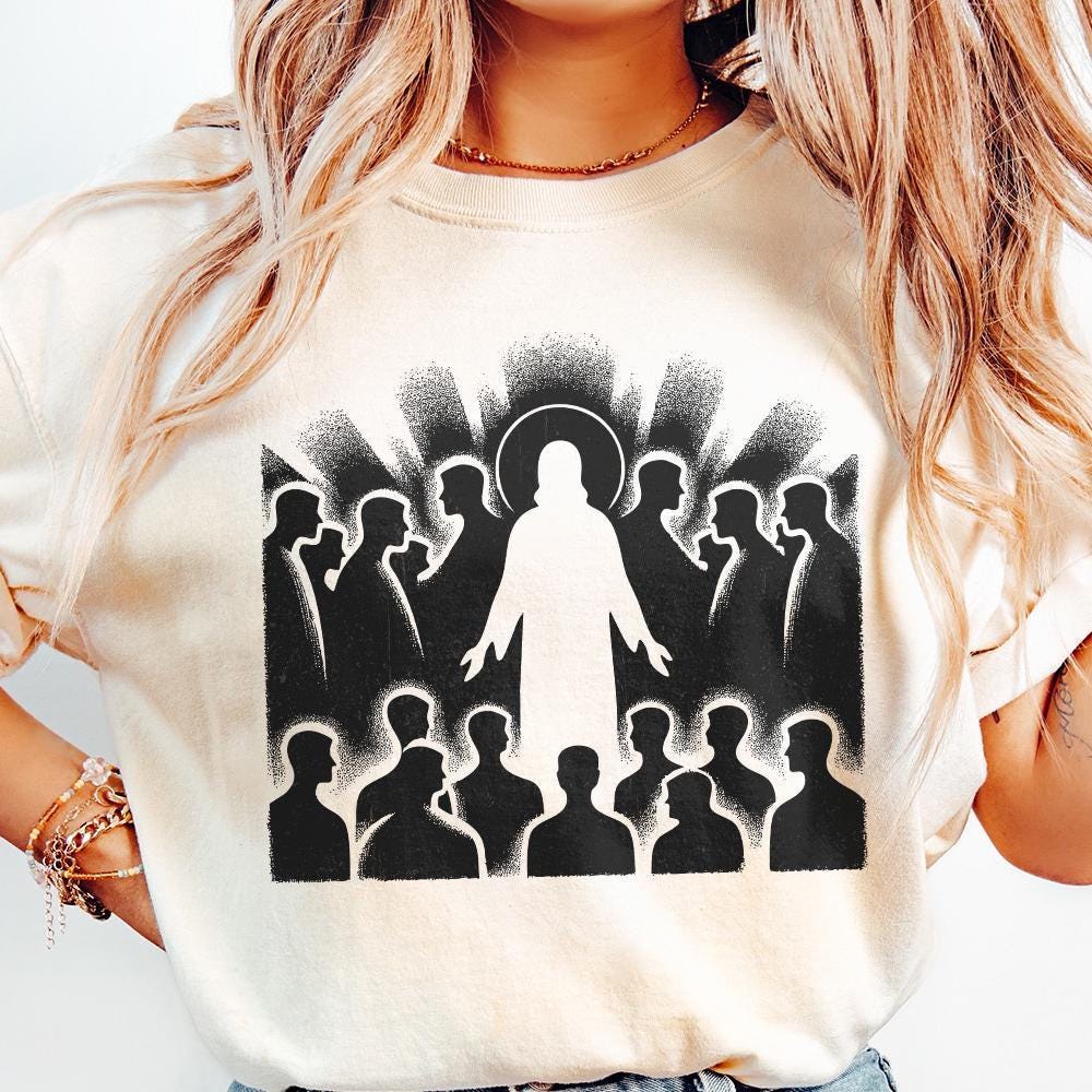Jesus PNG, Inspirational Christian Png - 300 DPI Design for T-Shirt