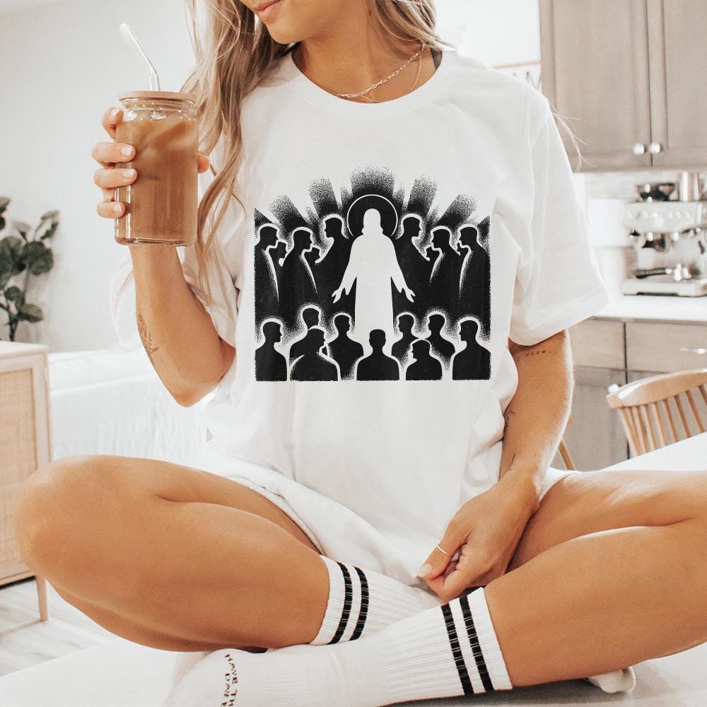 Jesus PNG, Inspirational Christian Png - 300 DPI Design for T-Shirt