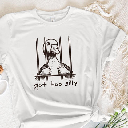 Silly Goose PNG, Goose png - 300 DPI Design for T-Shirt