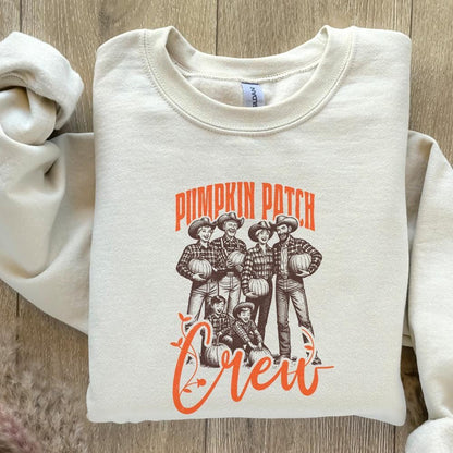 Pumpkin Patch Crew PNG, Cute Halloween Shirt - 300 DPI Design for T-Shirt
