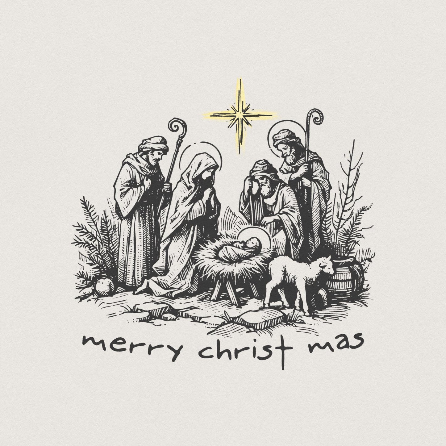 Merry Christmas PNG for Sublimation, Merry Christmas Digital Art - 300