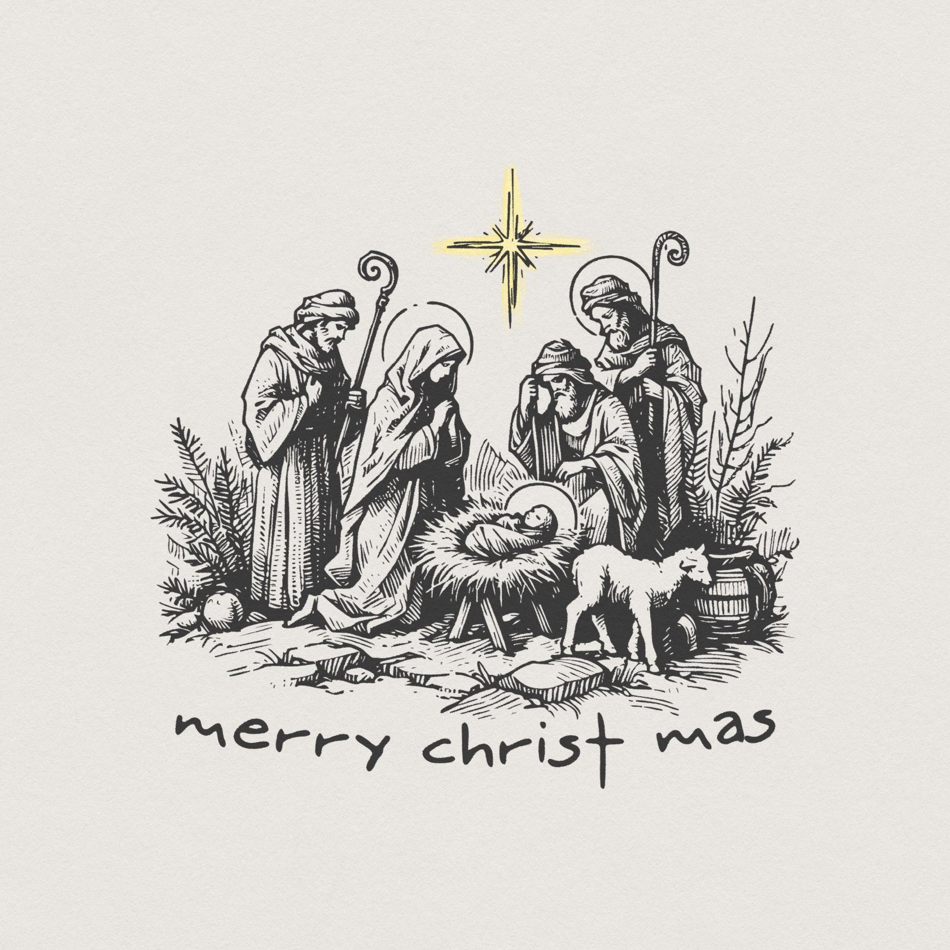 Merry Christmas PNG for Sublimation, Merry Christmas Digital Art - 300