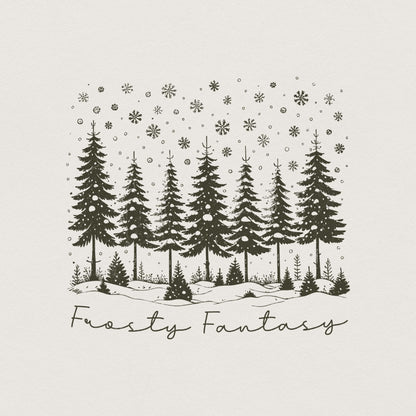 Frosty Fantasy Png, Winter png - 300 DPI Design for T-Shirt