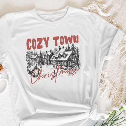 Cozy Town Christmas PNG, Retro Christmas Png - 300 DPI Design for T-Shirt