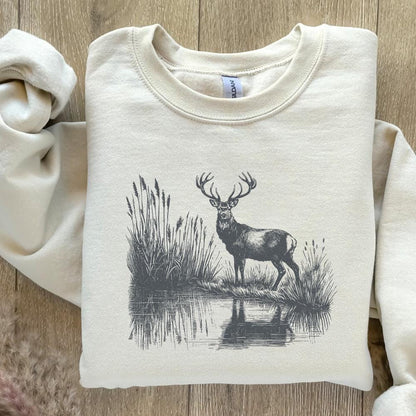 Deer PNG Design, Hunting PNG - 300 DPI Design for T-Shirt