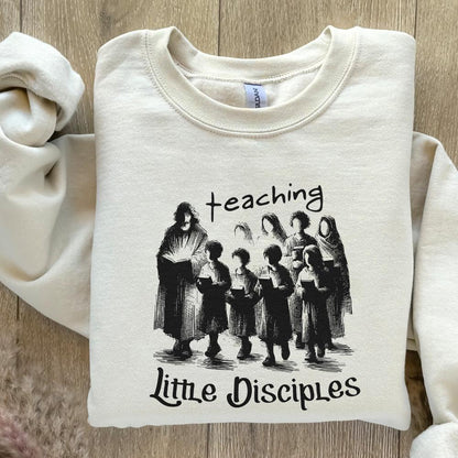 Teach Tiny Disciples png PNG, Christian Teacher Digital Download - 300