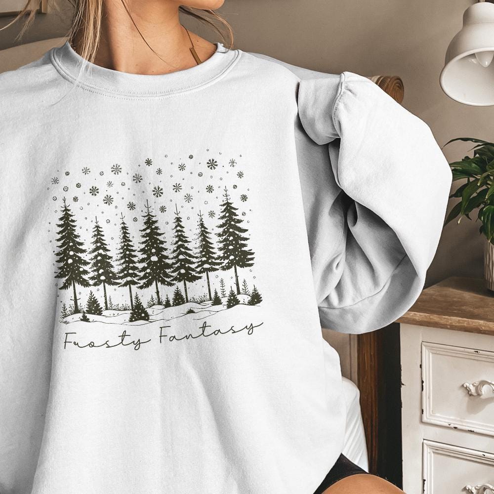 Frosty Fantasy Png, Winter png - 300 DPI Design for T-Shirt
