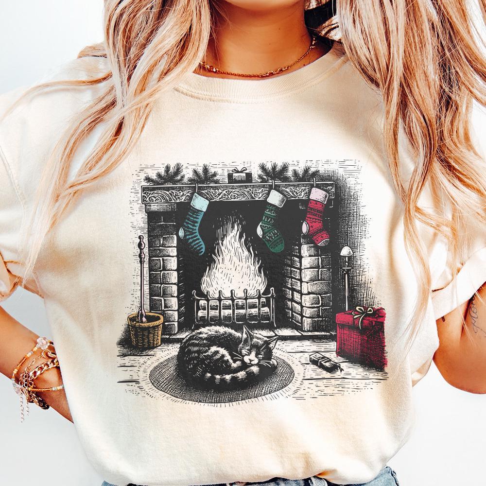 Meowy Christmas Png, Funny Christmas Png - 300 DPI Design for T-Shirt