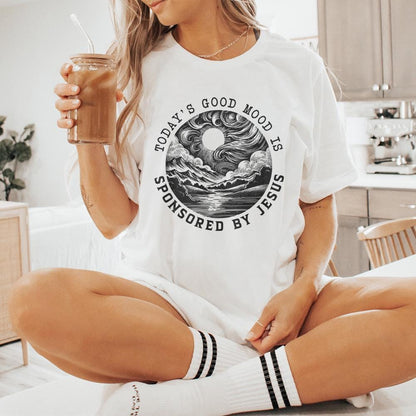 Sponsored by Jesus PNG png, Christian png PNG - 300 DPI Design for T-Shirt