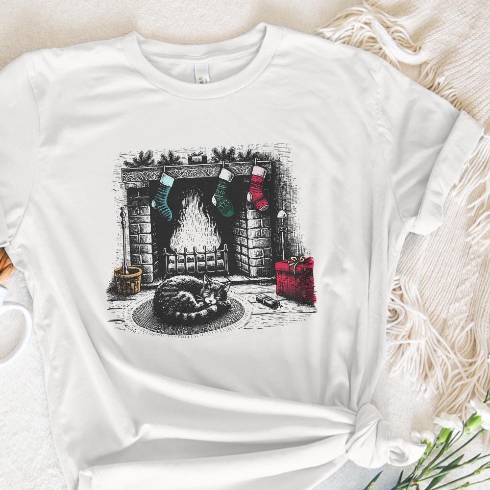 Meowy Christmas Png, Funny Christmas Png - 300 DPI Design for T-Shirt