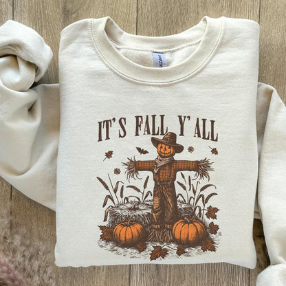 Its Fall Yall PNG, Fall Digital Download - 300 DPI Design for T-Shirt
