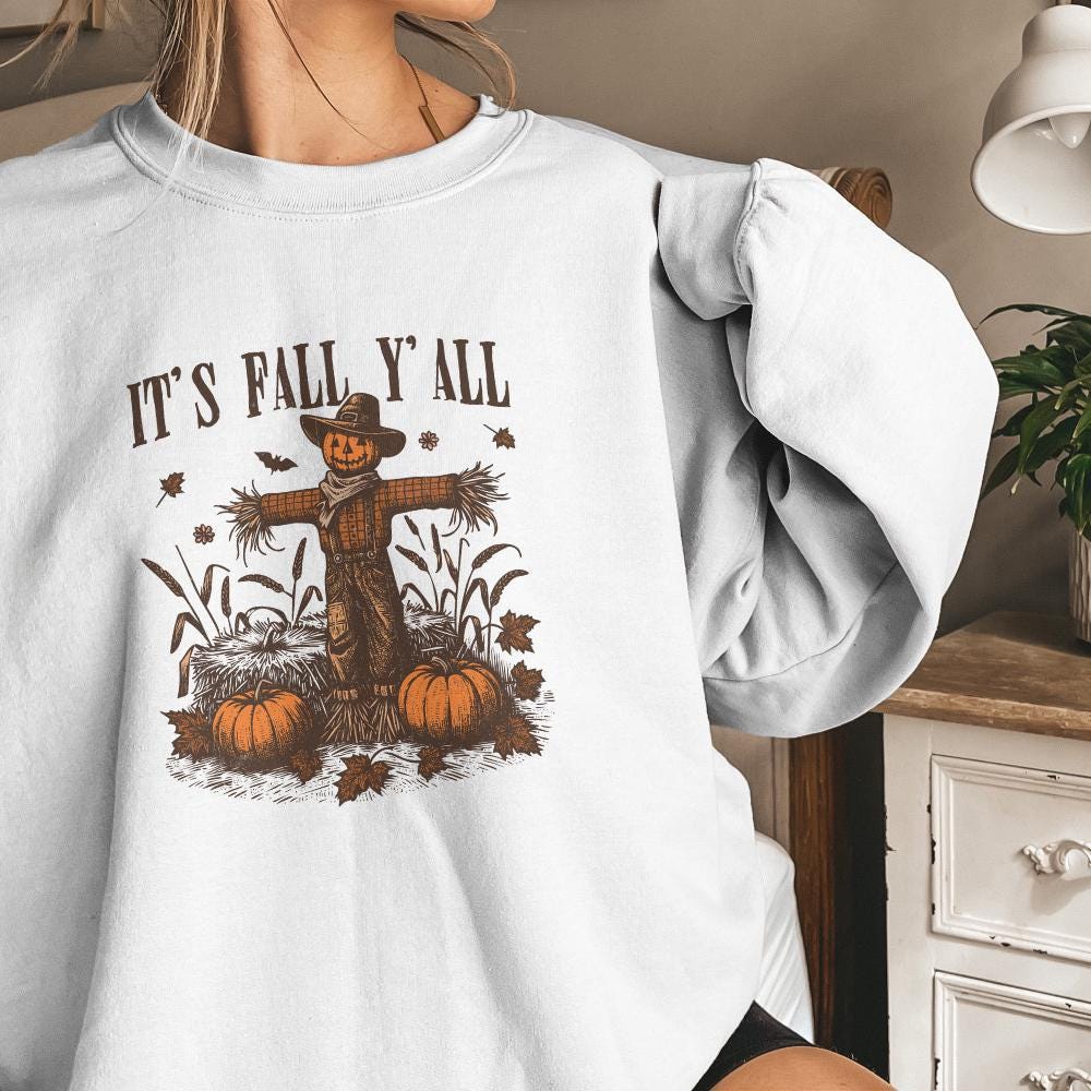 Its Fall Yall PNG, Fall Digital Download - 300 DPI Design for T-Shirt