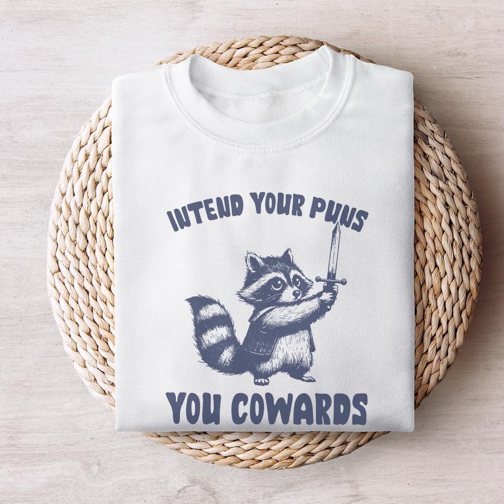 Intend you Puns PNG, Vintage Animals png - 300 DPI Design for T-Shirt