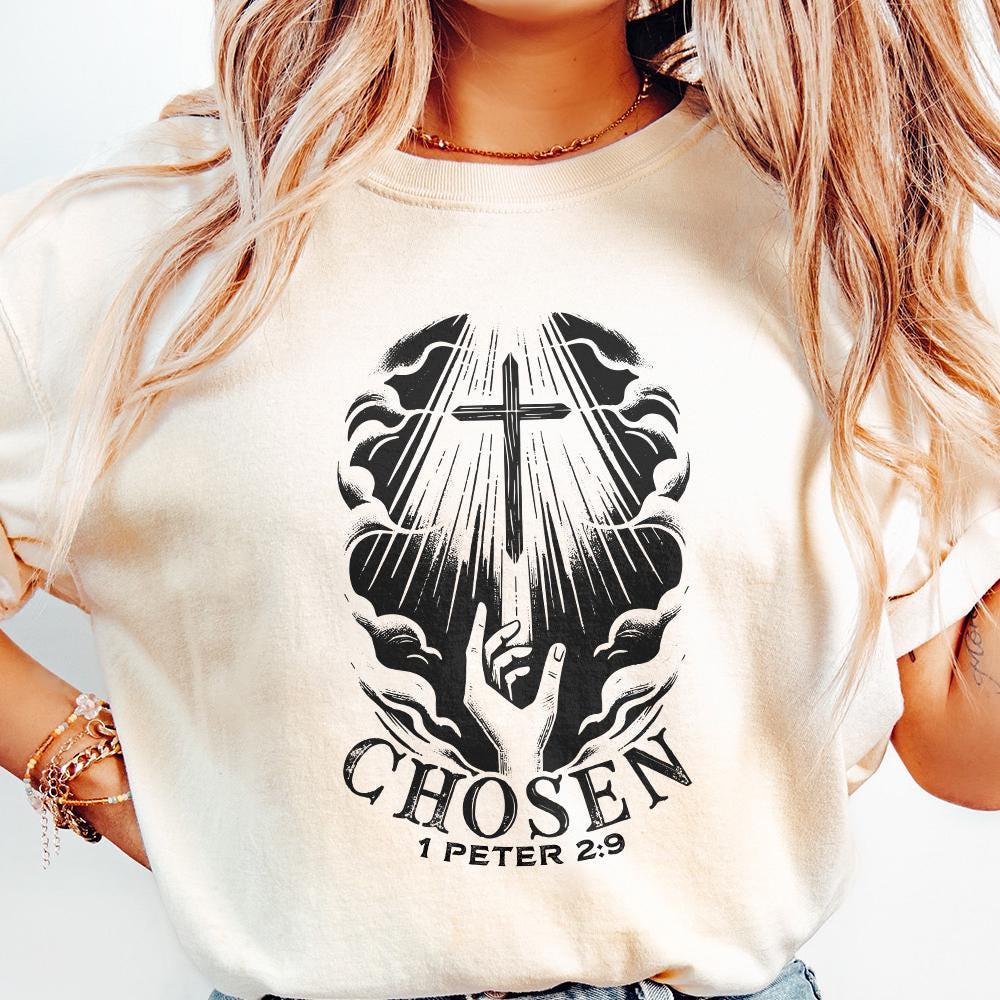 Chosen PNG, Christian png - 300 DPI Design for T-Shirt