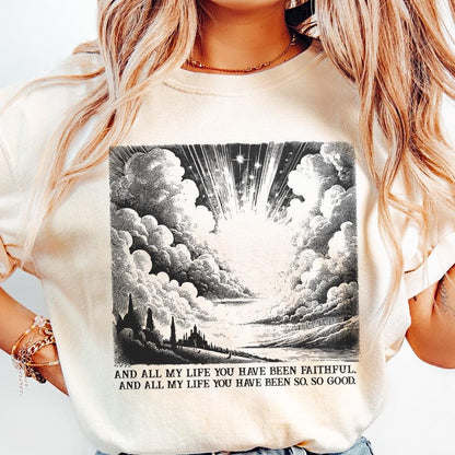 Faithful Png, Jesus Png - 300 DPI Design for T-Shirt