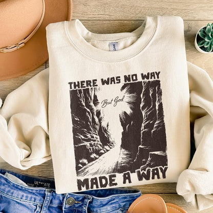 God Made a Way PNG, Western PNG - 300 DPI Design for T-Shirt