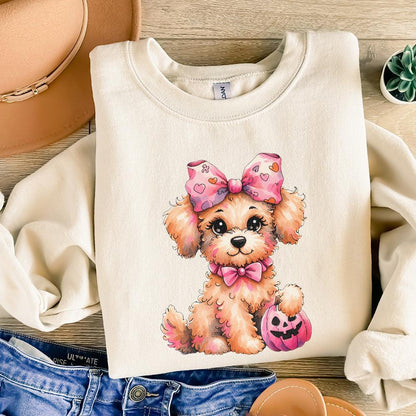 Halloween Poodle Clipart, Poodle PNG - 300 DPI Design for T-Shirt