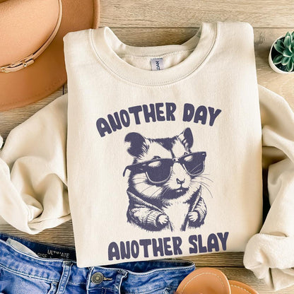 Another Day Another Slay Cute Hamster PNG, Funny Cute Hamster png - 300