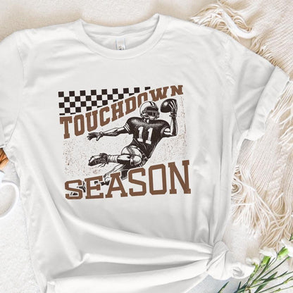 Touchdown Season PNG, Football Season - 300 DPI Design for T-Shirt