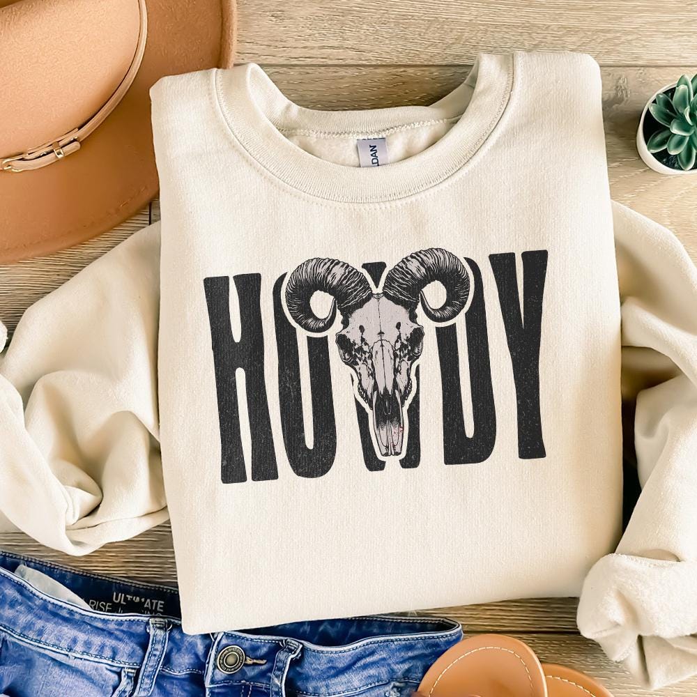Howdy PNG, Digital Download - 300 DPI Design for T-Shirt