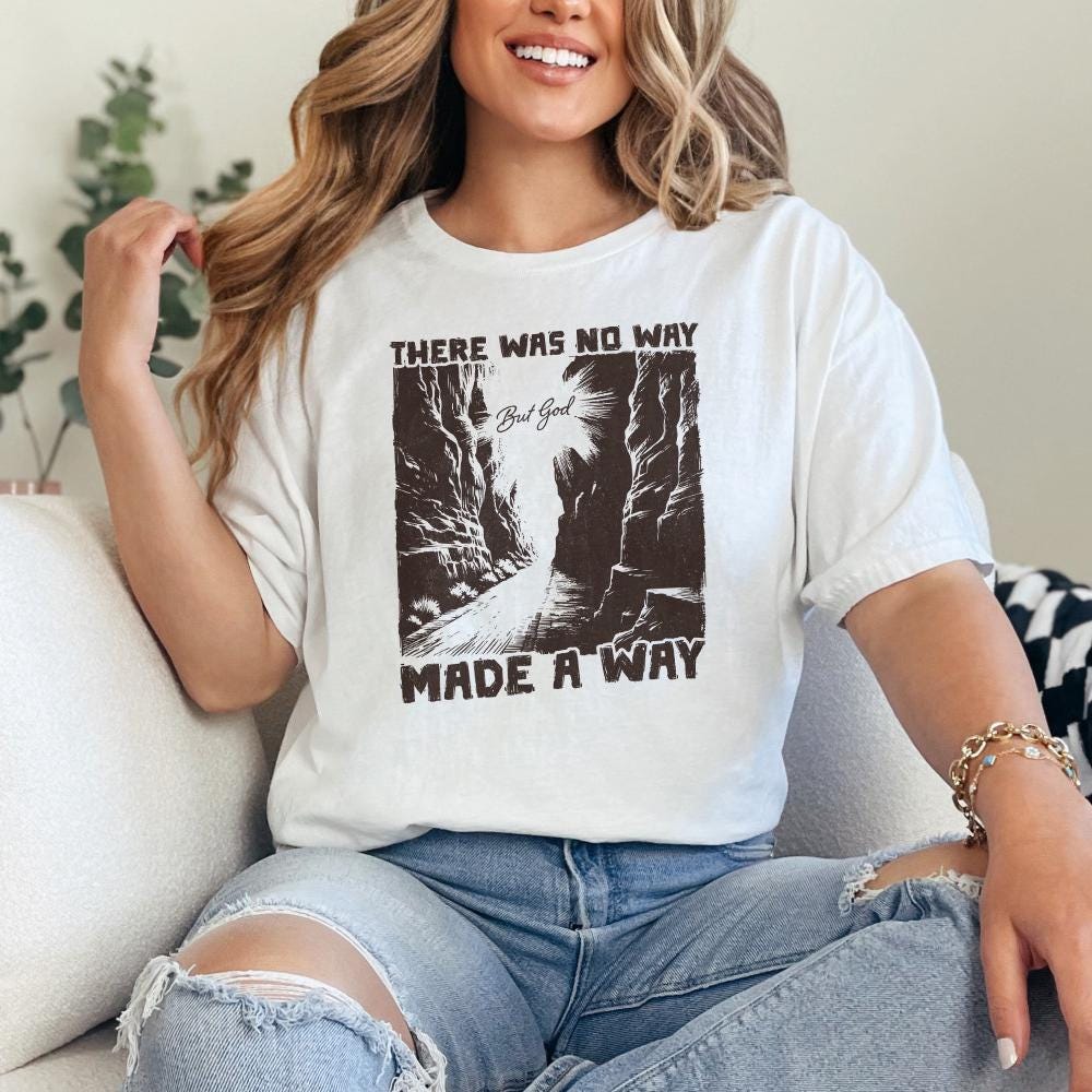 God Made a Way PNG, Western PNG - 300 DPI Design for T-Shirt