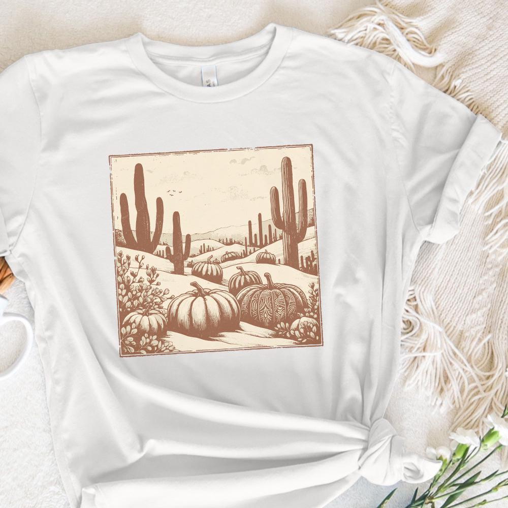 Western Fall Png, Howdy Pumpkin Png - 300 DPI Design for T-Shirt