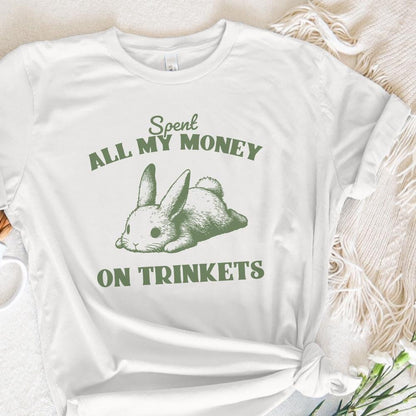 Spent all my money on Trinkets PNG, Digital Download - 300 DPI Design for