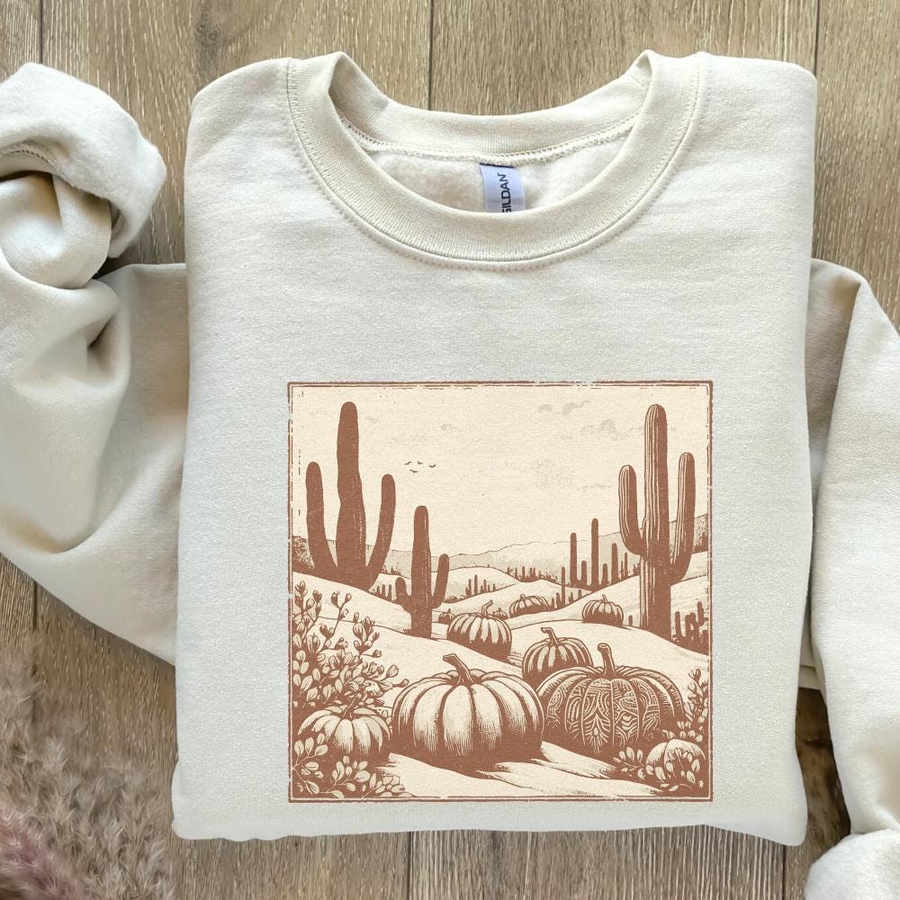 Western Fall Png, Howdy Pumpkin Png - 300 DPI Design for T-Shirt