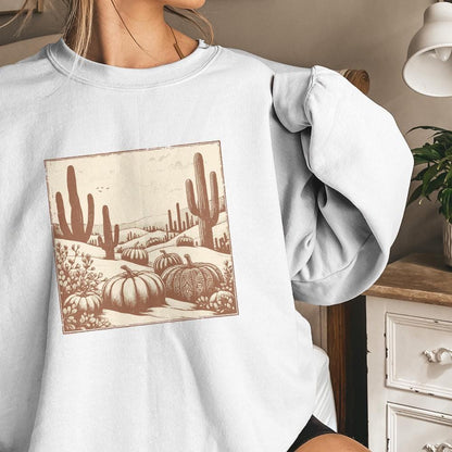 Western Fall Png, Howdy Pumpkin Png - 300 DPI Design for T-Shirt