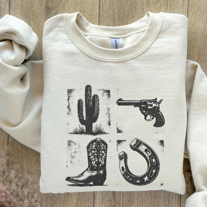 Western PNG Design, Poker Cards - 300 DPI Design for T-Shirt