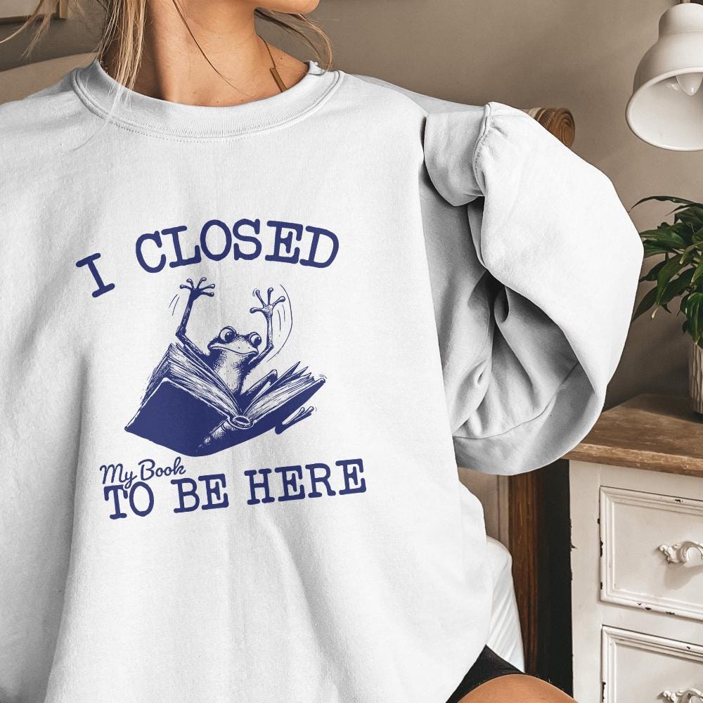 I Closed My Book PNG, Book Lovers png - 300 DPI Design for T-Shirt