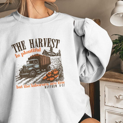 The Harvest Is Plenty PNG, Fall Christian png - 300 DPI Design for T-Shirt