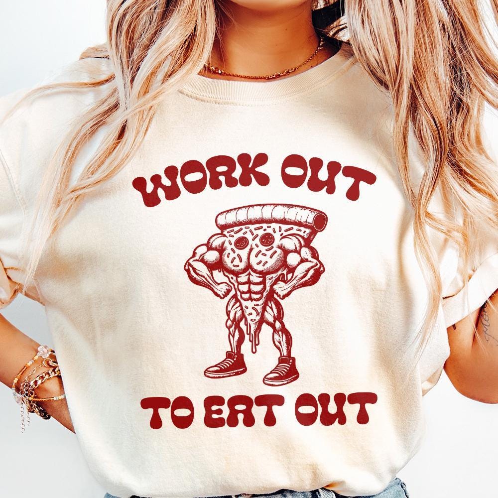 I Work Out So I Can Eat Trash png, Gym Workout - 300 DPI Design for T-Shirt