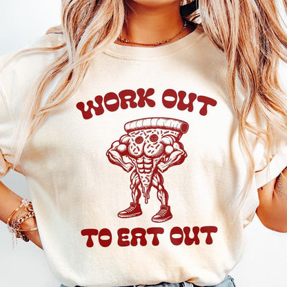 I Work Out So I Can Eat Trash png, Gym Workout - 300 DPI Design for T-Shirt