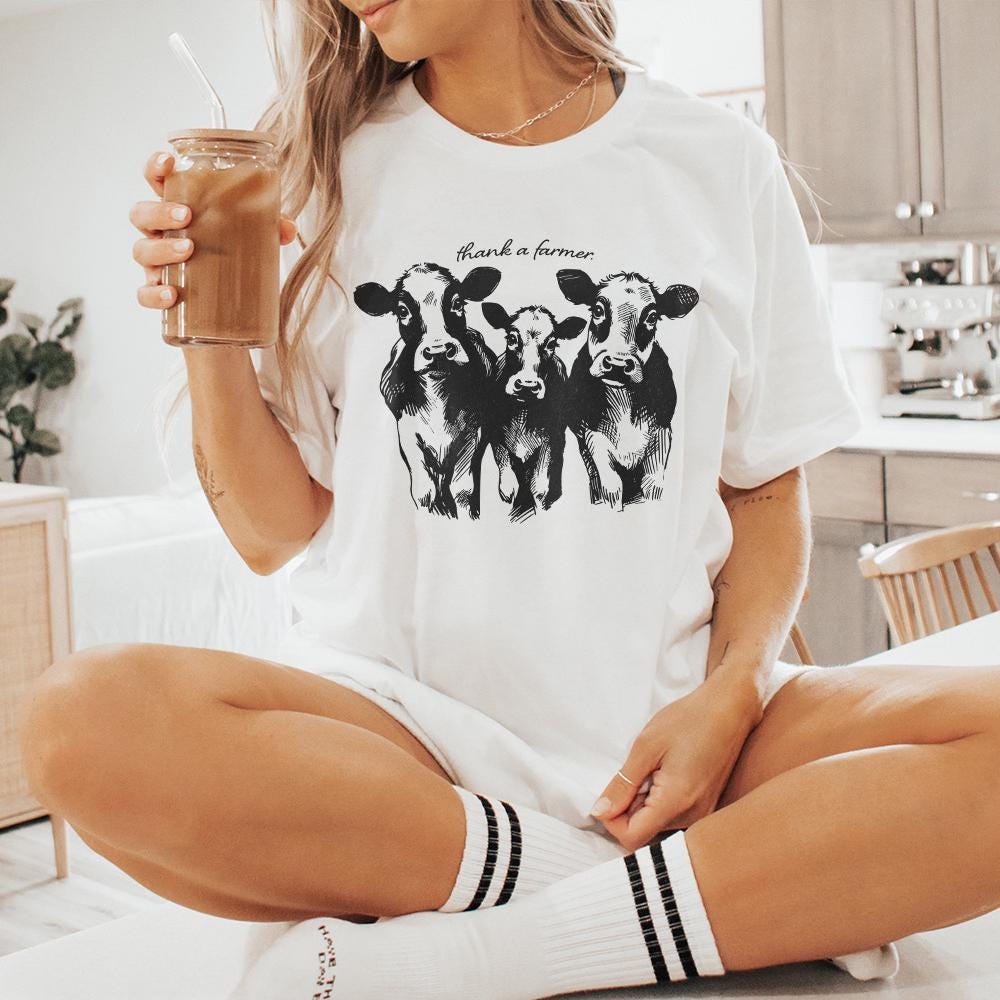 Thank a Farmer PNG, Digital Download - 300 DPI Design for T-Shirt
