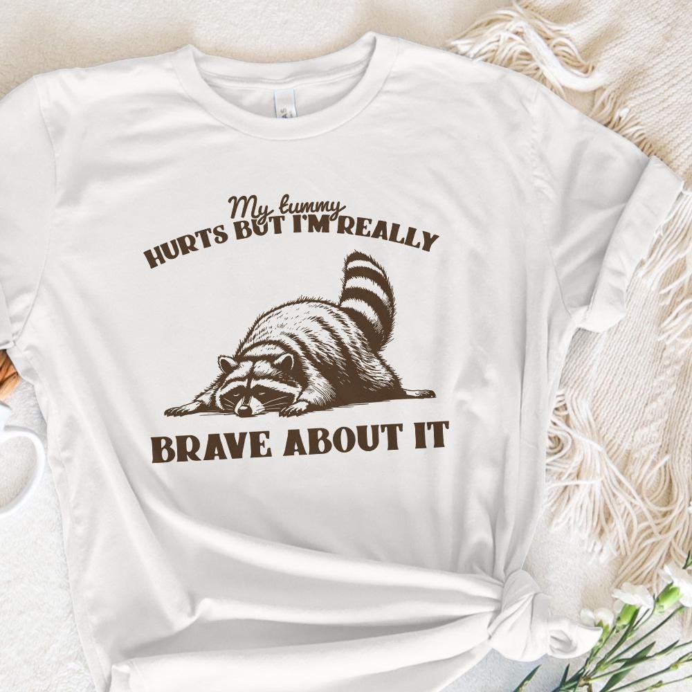 My Tummy Hurts Png, Chronic Illness Digital Download - 300 DPI Design for