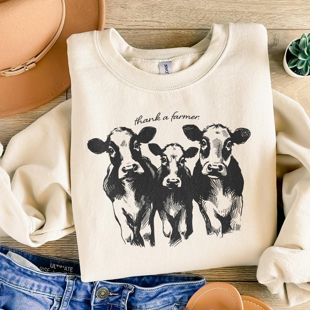 Thank a Farmer PNG, Digital Download - 300 DPI Design for T-Shirt