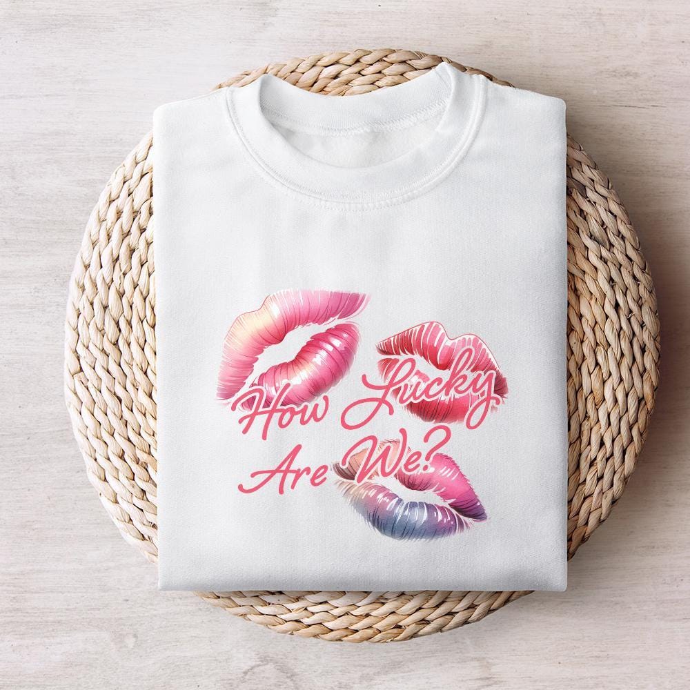 How Lucky Are We PNG, Coastal Cowgirl - 300 DPI Design for T-Shirt