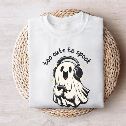 Too Cute to Spook PNG, Cute Ghosts png - 300 DPI Design for T-Shirt