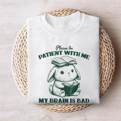 Bad Brain PNG, Retro Mental Health Design - 300 DPI Design for T-Shirt