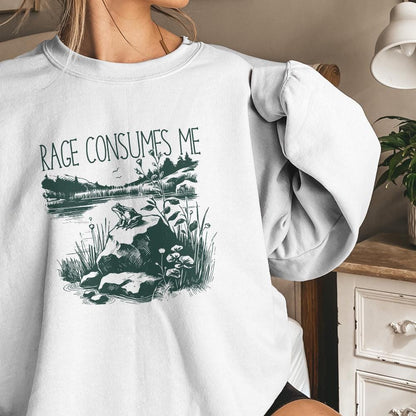 Rage Consumes Me PNG, Amphibian Design - 300 DPI Design for T-Shirt