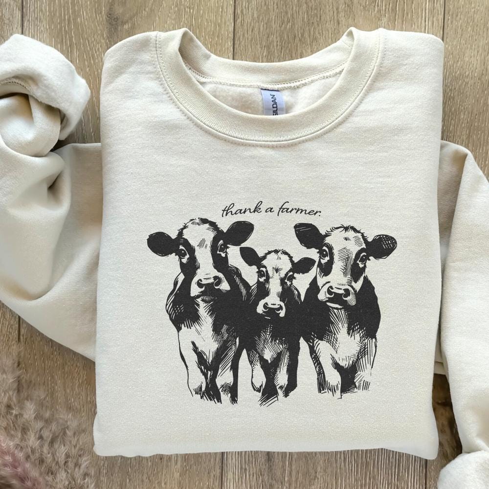 Thank a Farmer PNG, Digital Download - 300 DPI Design for T-Shirt