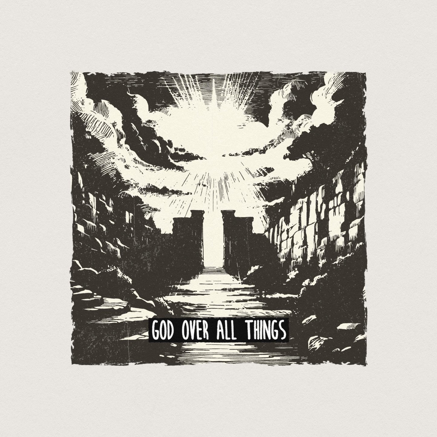 GOAT God Over All Things png PNG, Christian png - 300 DPI Design for