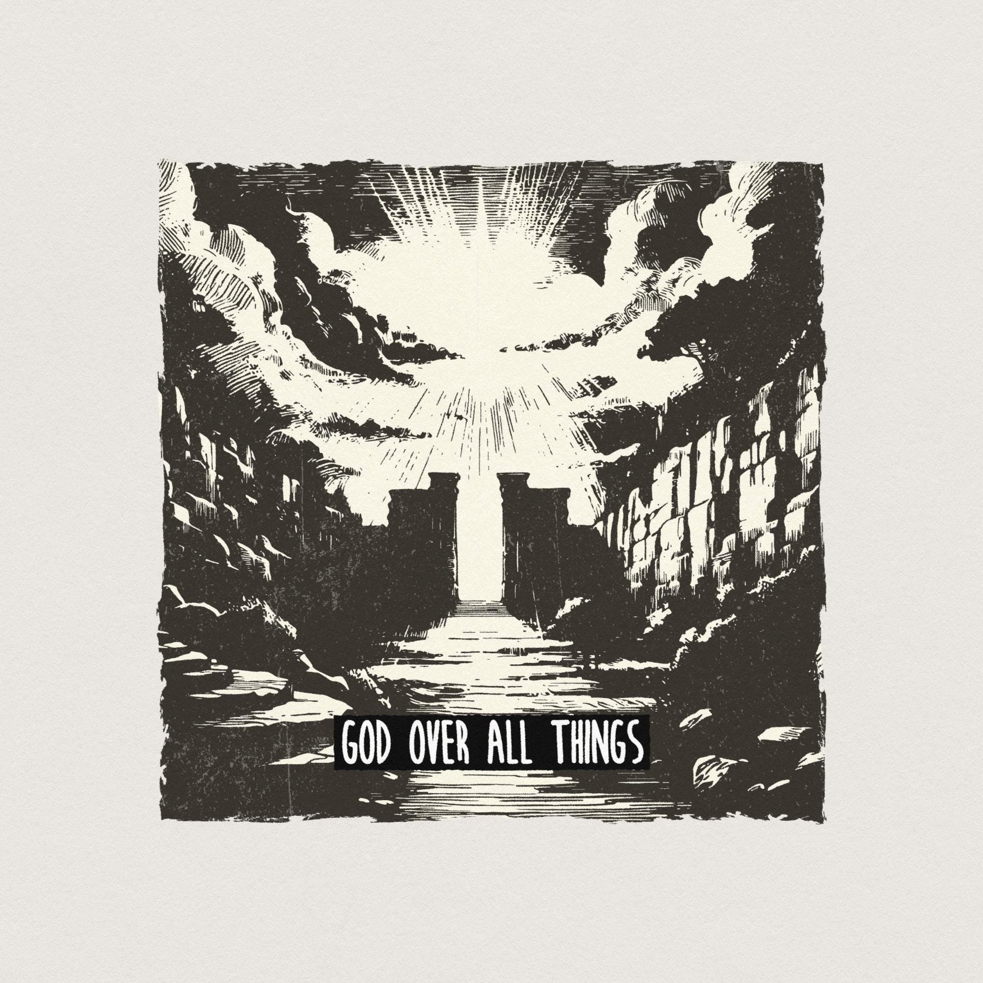 GOAT God Over All Things png PNG, Christian png - 300 DPI Design for