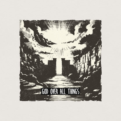 GOAT God Over All Things png PNG, Christian png - 300 DPI Design for