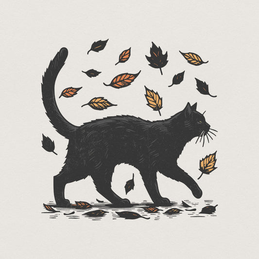 Black Cat Pumpkin png, Halloween Cat png - 300 DPI Design for T-Shirt
