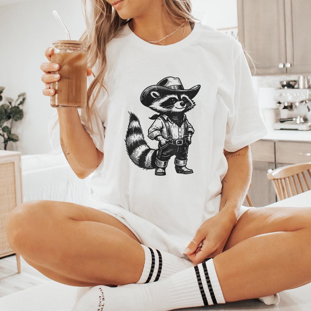 Funny Raccoon Png, Do Some Lollygagging - 300 DPI Design for T-Shirt