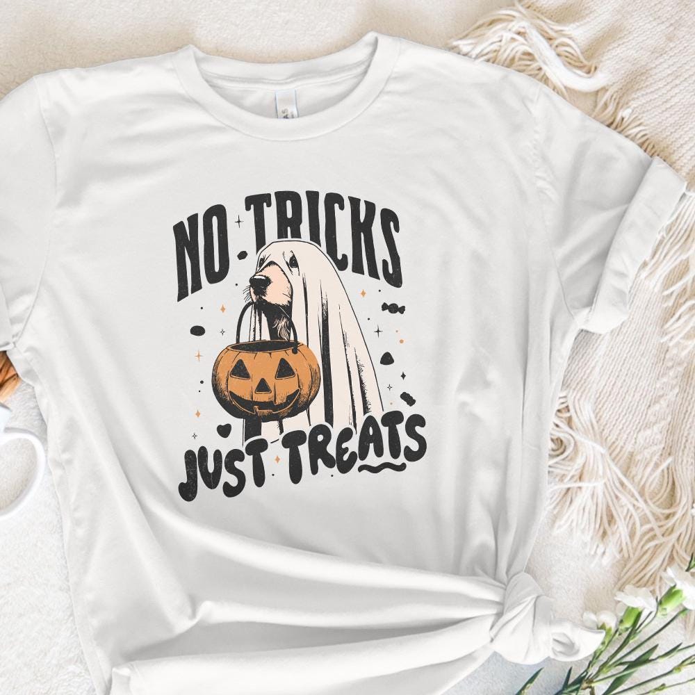 No Tricks Just Treats PNG, Trick Or Treat - 300 DPI Design for T-Shirt